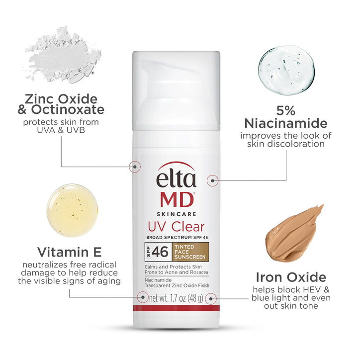 UV Clear Tinted Broad-Spectrum Sunscreen SPF 46
