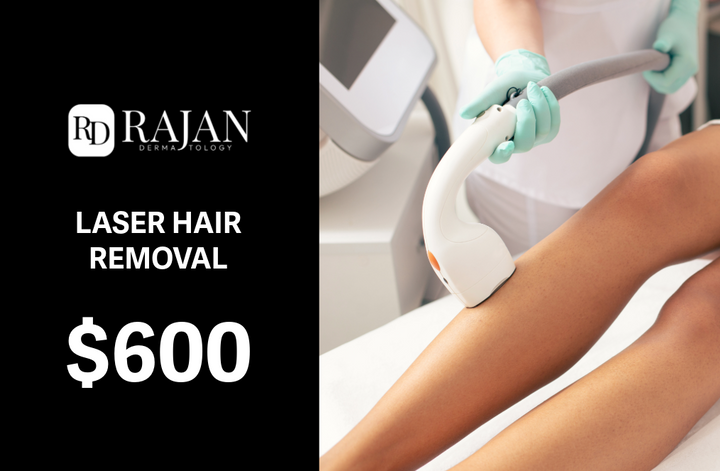 Laser Hair Removal Gift Card